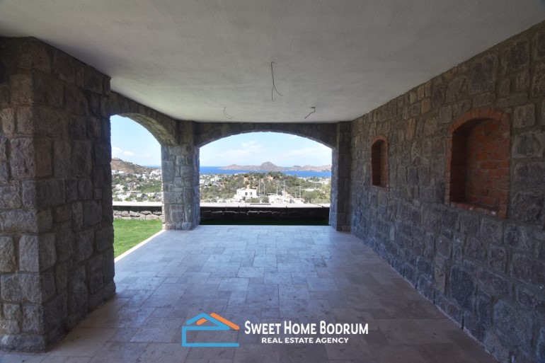 Bodrum Yalıkavak, Mansion for Sale with Stunning Sea View