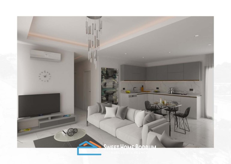 Bodrum Merkez'de Satılık Sıfır Daireler