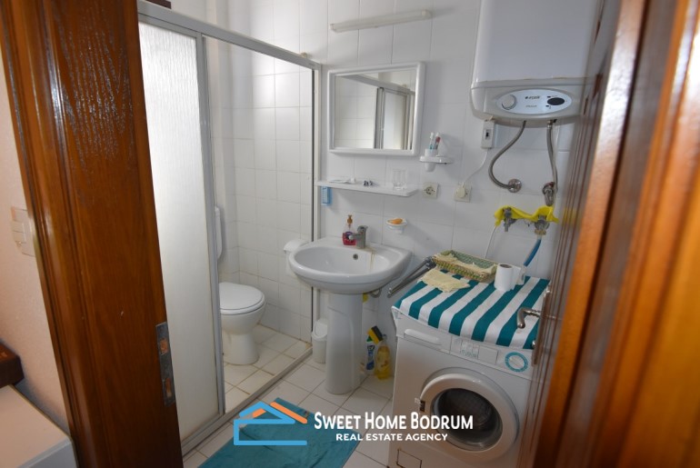 Denize sıfır sitede, ön sırada 2+1 dubleks