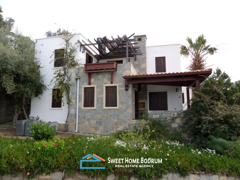 gumusluk koyunbaba da 4 1 satilik villa sweet home bodrum