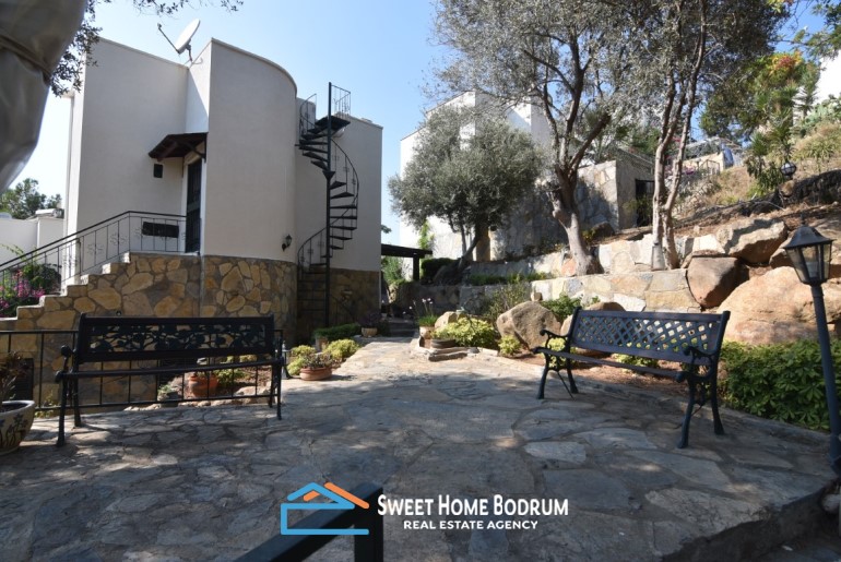 Yalıkavak kiralık bahçeli villa