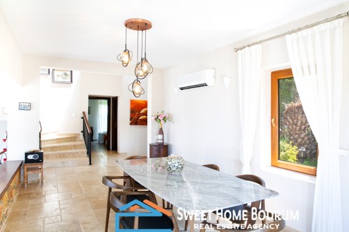 Bodrum Gündoğan'da Aylık Kiralık Özel Havuzlu Villa