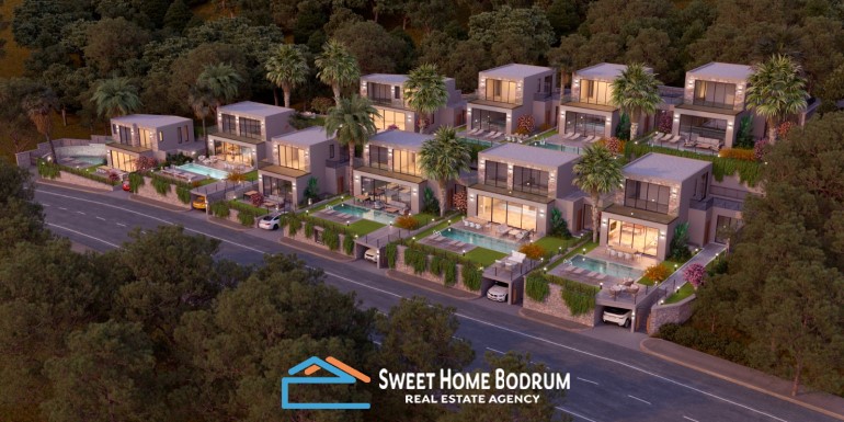Bodrum Konacık'ta Yeni Projede Satılık Villa