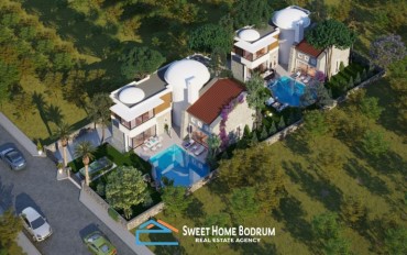Ortakent Yahşi'de Satılık Denize Yakın, bahçe ve Havuzlu Müstakil Villa