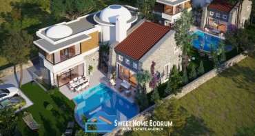 Ortakent Yahşi'de Satılık Denize Yakın, bahçe ve Havuzlu Müstakil Villa