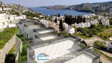 Gündoğan Küçükbük'te Denize Yakın 3+1 sıfır villa