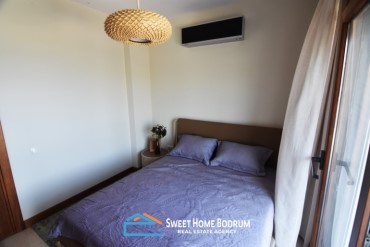 Bodrum Gümüşlük'te Denize Yakın Site İçinde Satılık 3+1 Daire