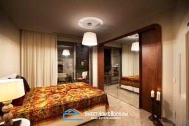 Bodrum Gümbet'te Satılık Flat Daire 3+1 Denize Yakın