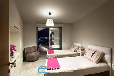 Bodrum Gümbet'te Satılık Flat Daire 3+1 Denize Yakın