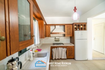 Bodrum Torba Sahiline Yürüme Yakınlığında Yazlık Kiralık Villa