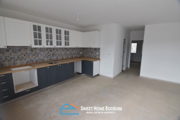 Bodrum Gümüşük'te site içinde satılık 2+1 daire