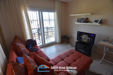 Bodrum Oasis'e Yakın, site içinde, üst kat daire