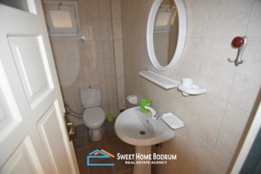 Yalıkavak merkezde, Marina'ya yürüme mesafesinde, müstakil kiralık tek kat