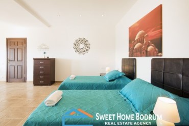 Bodrum Gündoğan'da Aylık Kiralık Özel Havuzlu Villa