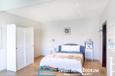 Bodrum Gündoğan'da Aylık Kiralık Özel Havuzlu Villa