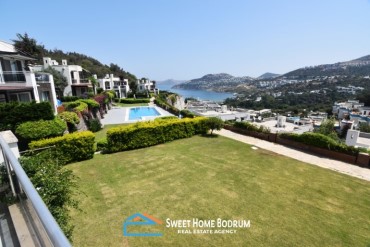 Bodrum, Gumusluk, Twin Villa For Sale, Near To The Sea, In A Complex, With A View