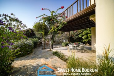 Bodrum Gümüşlük, Site İçinde Satılık 3+1 Villa