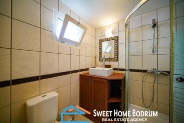 Bodrum Gümüşlük, Site İçinde Satılık 3+1 Villa