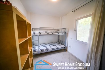 Bodrum Gümüşlük, Site İçinde Satılık 3+1 Villa