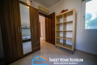 Bodrum Gümüşlük, Site İçinde Satılık 3+1 Villa